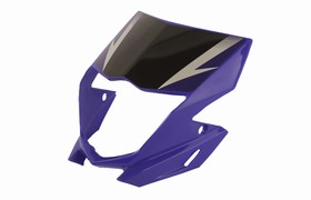 MASCARA CUBRE OPTICA YAMAHA XTZ 125 2015-2017 AZUL MTC